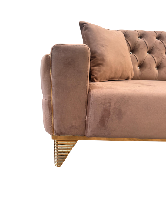VENICE 3+2 Seater Sofa Set – Cream - Image 2