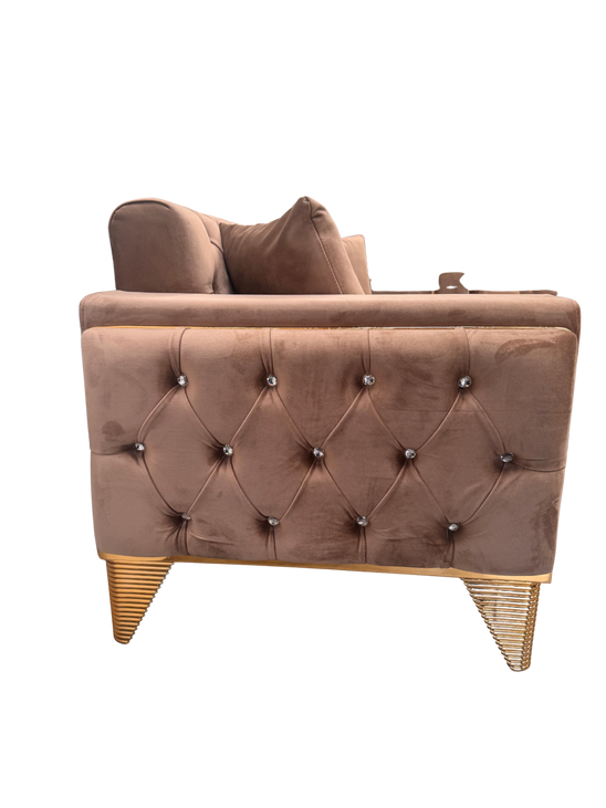 VENICE 3+2 Seater Sofa Set – Cream - Image 3