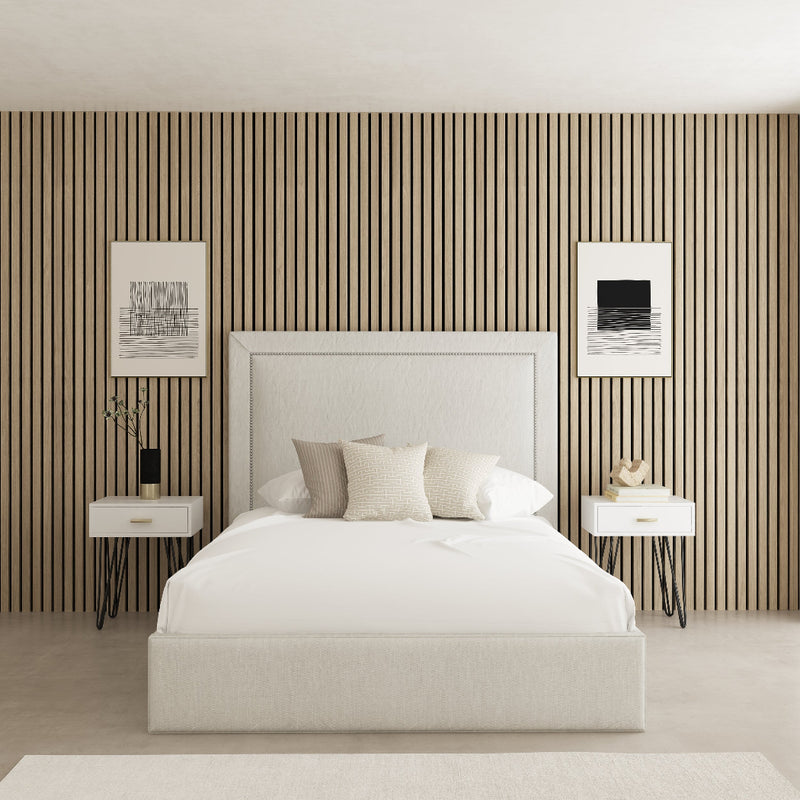 CANTERBURY FABRIC UPHOLDSTERED BED FRAME - Image 3