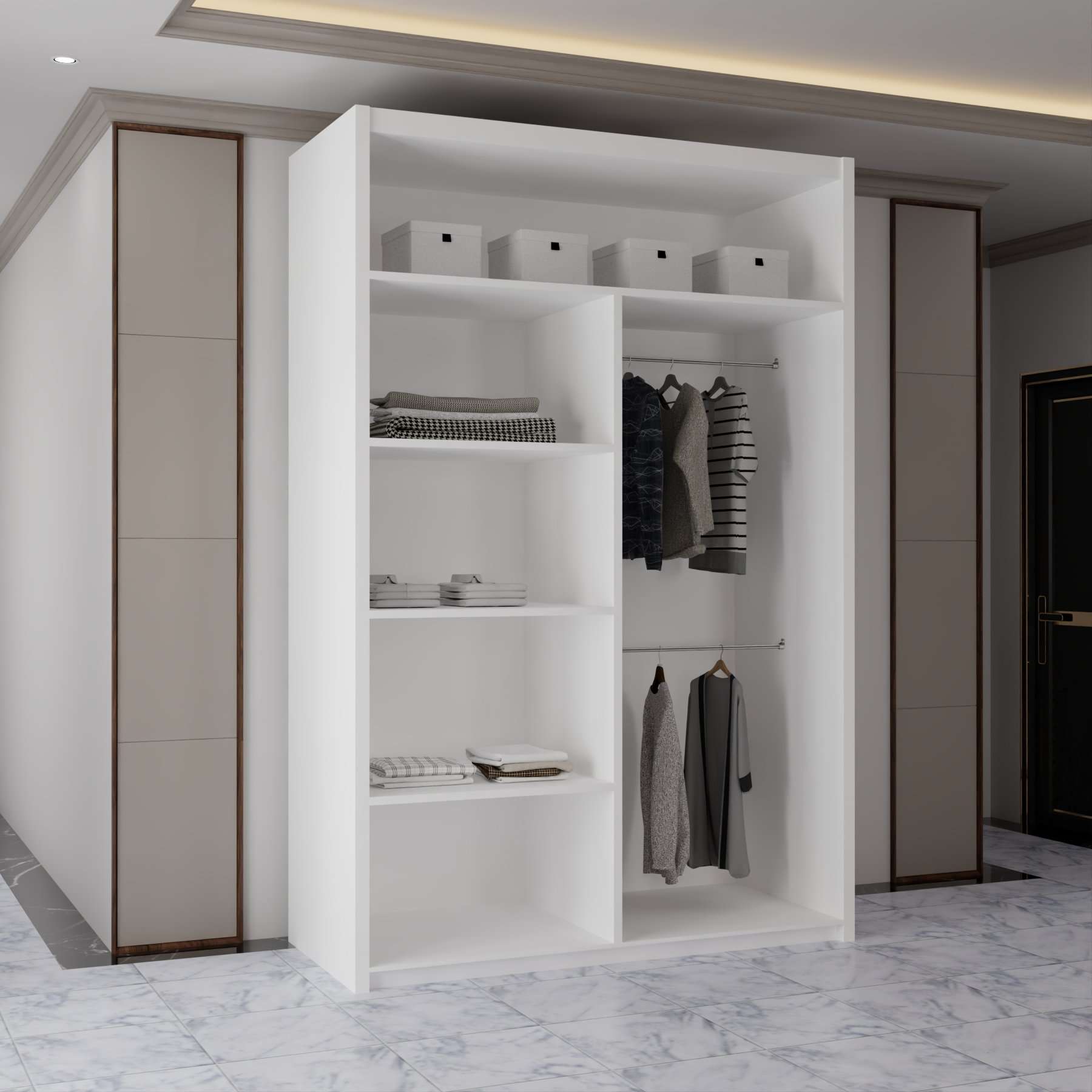 Ribon Sliding door Wardrobe(Lisbon5th) - Image 4