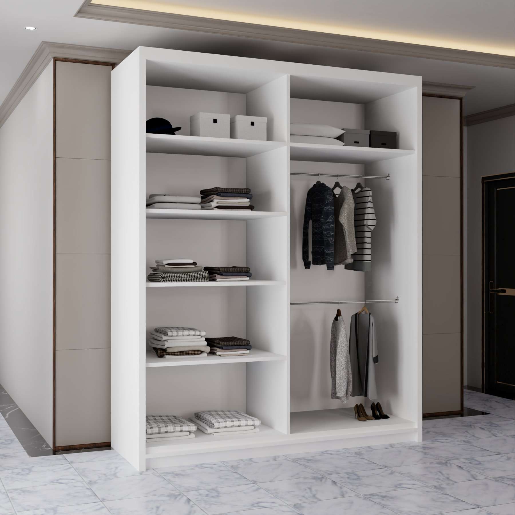 Ribon Sliding door Wardrobe(Lisbon5th) - Image 5