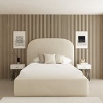 PORTOFINO FABRIC UPHOLSTERED BED FRAME