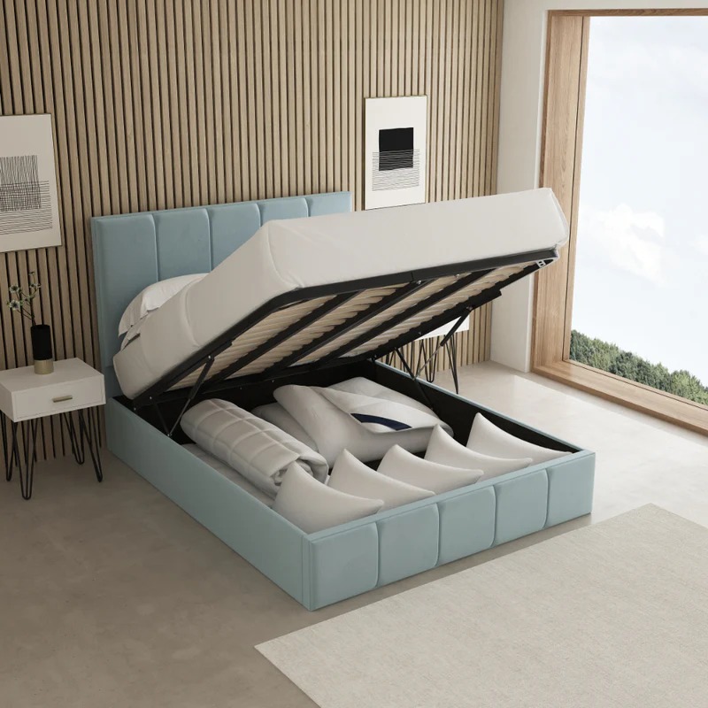 CHELTENHAM FABRIC UPHOLSTERED BED FRAME - Image 4