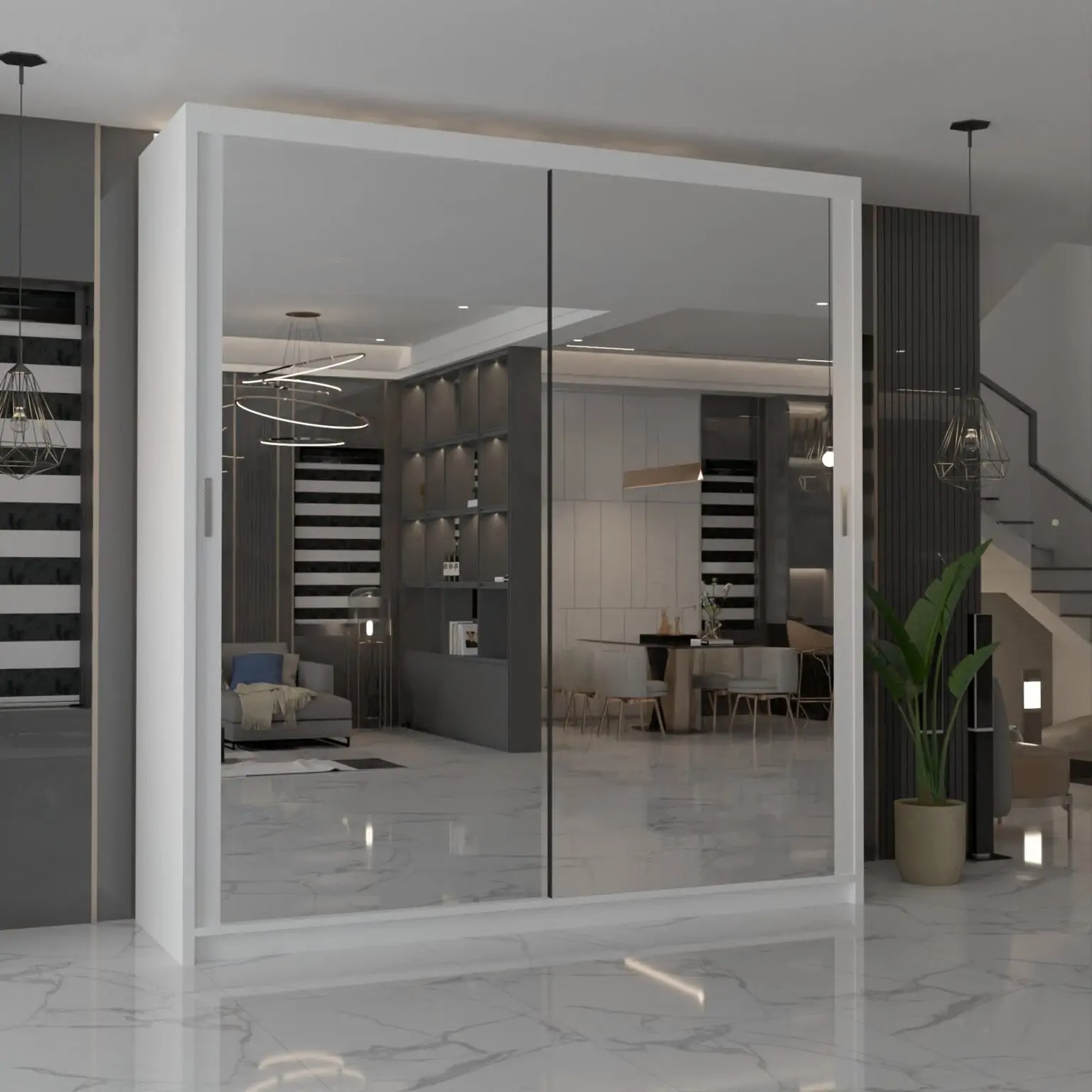 New Chicago Sliding door Wardrobe (MN BQ) - Image 3