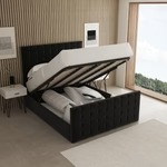 FLORENCE FABRIC UPHOLSTERED BED FRAME - Image 3