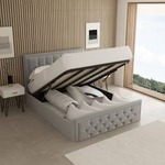 SIENA FABRIC UPHOLSTERED BED FRAME - Image 6