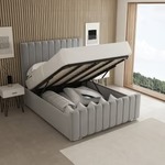VALENCIA FABRIC UPHOLSTERED BED FRAME - Image 2