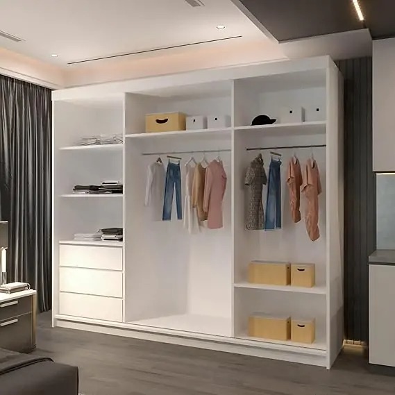 Collin sliding door Wardrobe (DB) - Image 9