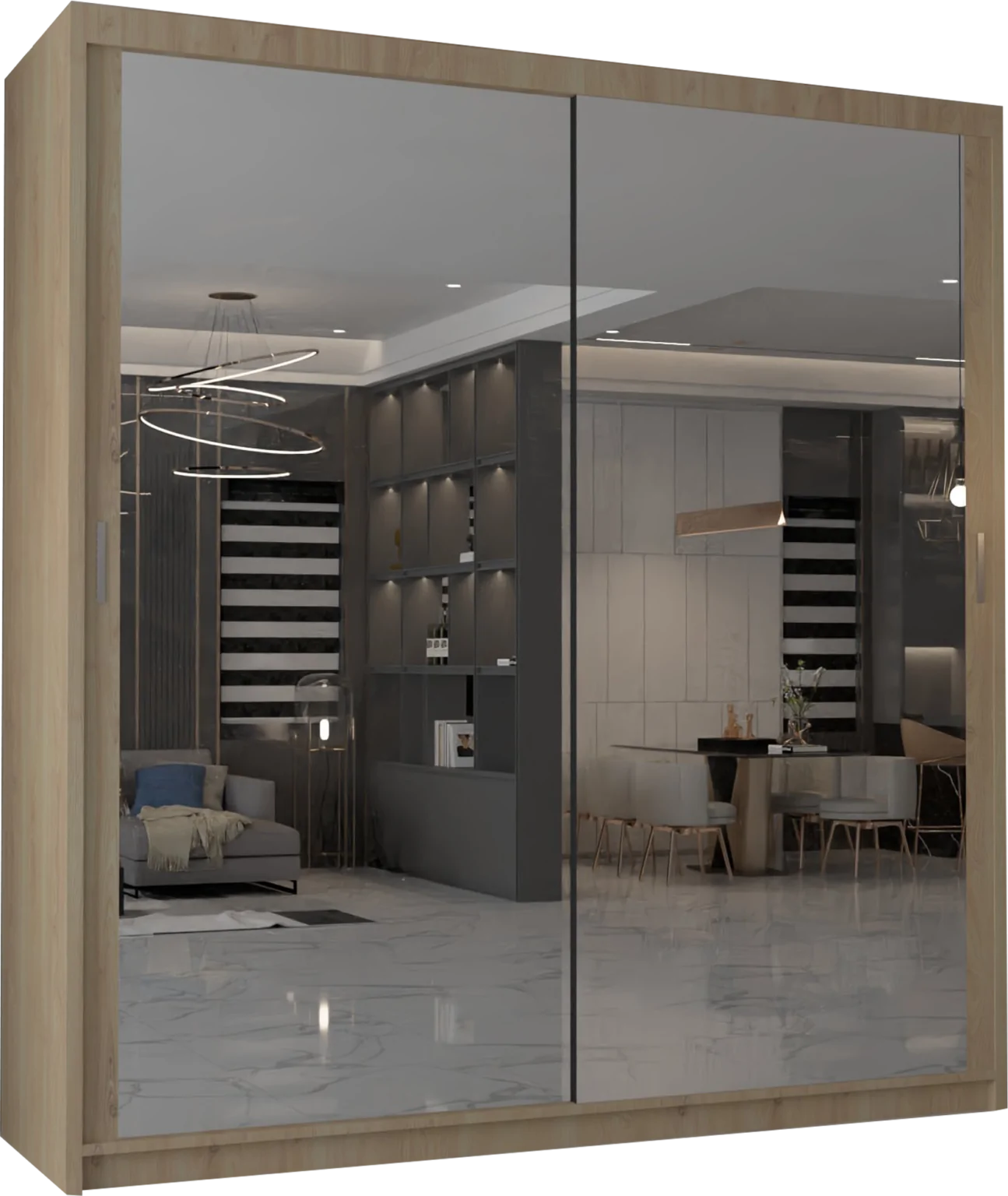 New Chicago Sliding door Wardrobe (MN BQ) - Image 6
