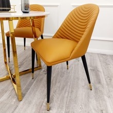 Alba Leather Dining Chair - Image 5