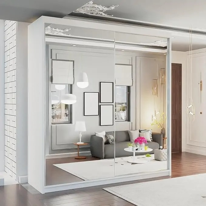 Queen Sliding Door Wardrobe