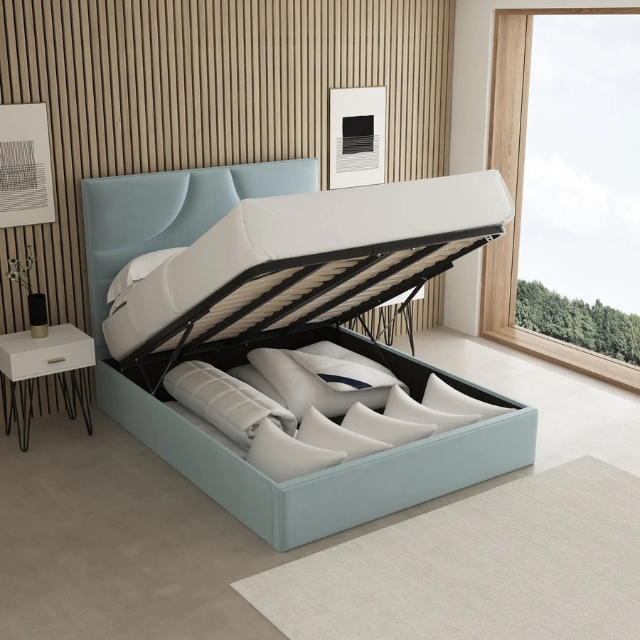 MATISSE FABRIC UPHOLSTERED BED FRAME - Image 4