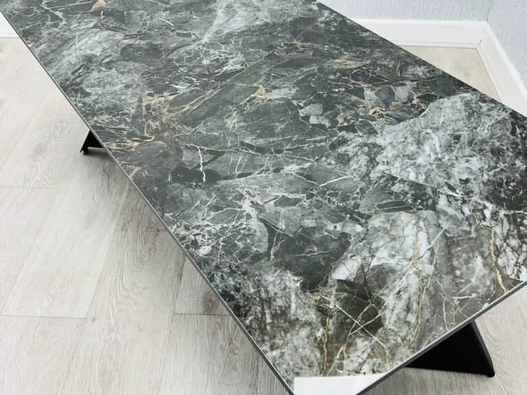 Chicago Black & Gold Ceramic Coffee Table - Image 3