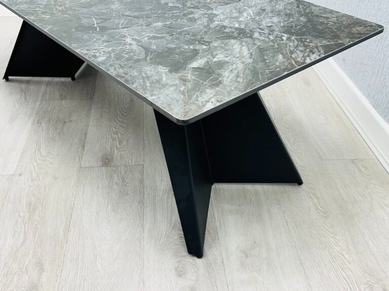 Chicago Black & Gold Ceramic Coffee Table - Image 4