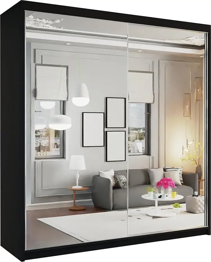 Queen Sliding Door Wardrobe - Image 4