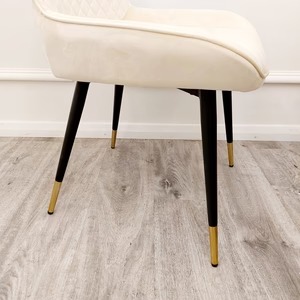 Luna Velvet Dining Chair - ALL COLOURS - Image 9