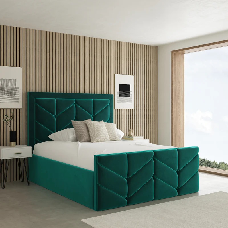 SEVILLE FABRIC UPHOLSTERED BED FRAME - Image 4