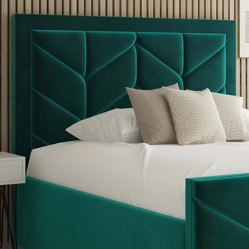 SEVILLE FABRIC UPHOLSTERED BED FRAME - Image 2
