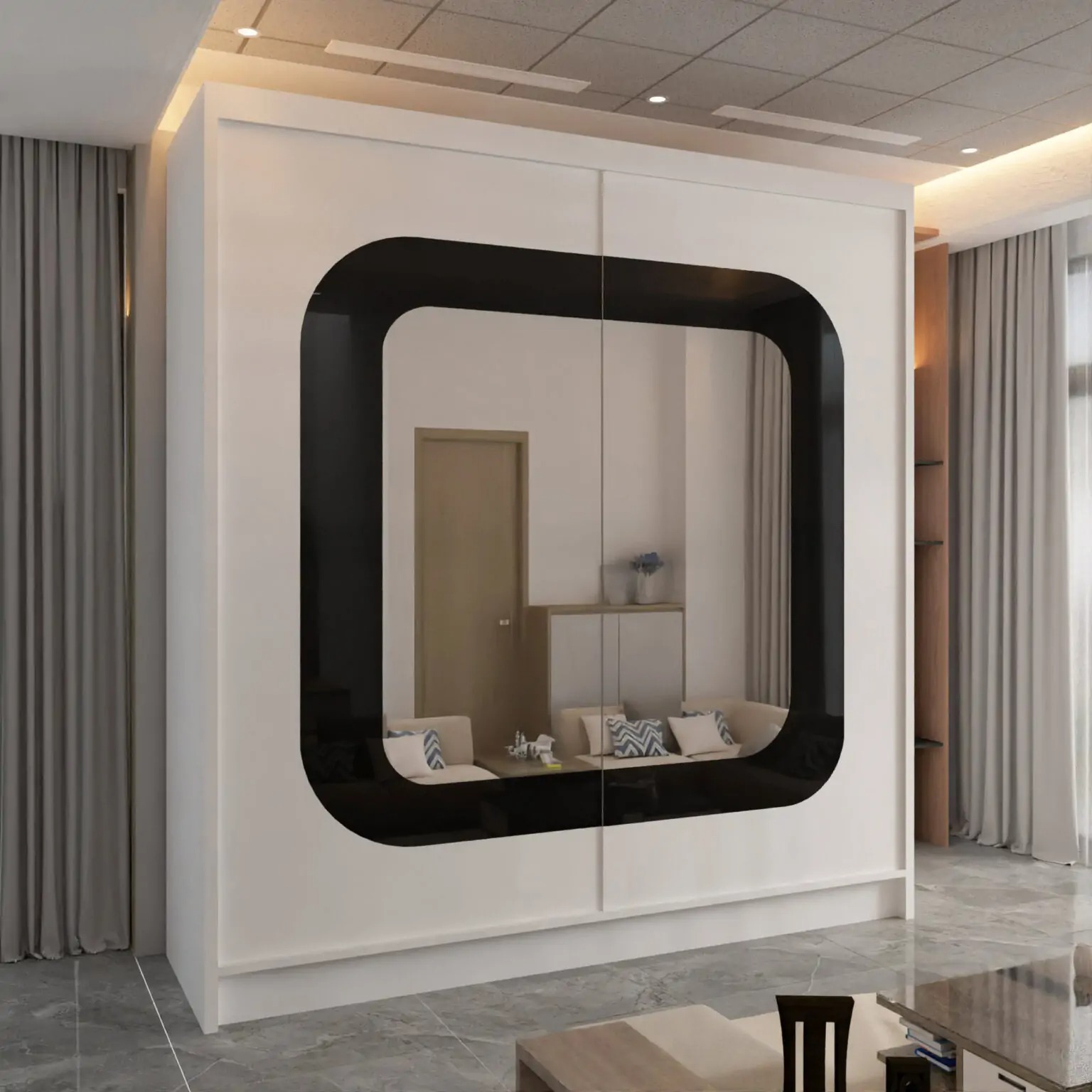 Chelsea Sliding Door Wardrobe(DB) - Image 2