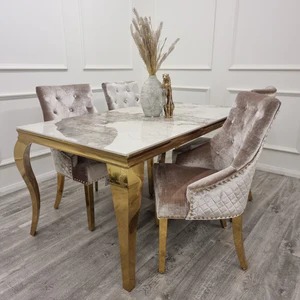 Bentley Gold Dining Chair - Image 5